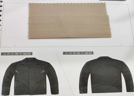 SGS 240gsm Twill Uniform Fabric Cotton 60% Polyester 40%