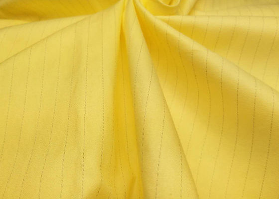 Industrial Workwear 128*60 Flameproof Anti Static Polyester Fabric