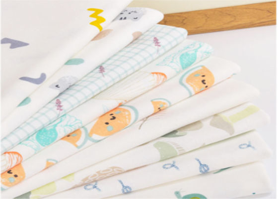 Blanket Textiles Baby 160gsm Cotton Flannel Cloth Fabric For Bedding