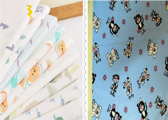 Blanket Textiles Baby 160gsm Cotton Flannel Cloth Fabric For Bedding