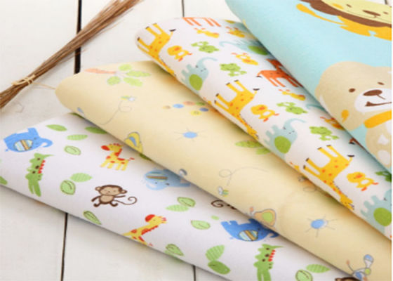 Double Side Brushed 150g/M2 Cotton Flannel Cloth For Pajamas And Bedding Sets