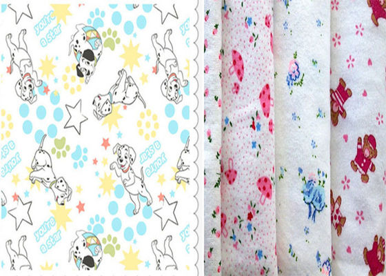 Baby Blanket Printed Pattern 21*10 100 Cotton Flannel Fabric