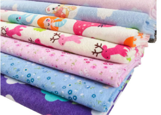 Plain Children'S Pajamas 21*10 Cotton Flannel Cloth