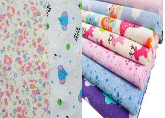 Plain Children'S Pajamas 21*10 Cotton Flannel Cloth