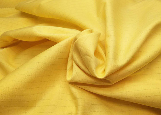 Breathable Elastic EN11611 Flame Retardant Fabric For Work Wear