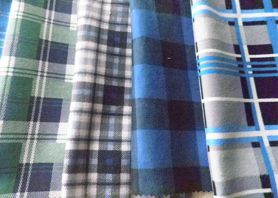 150GSM Cotton Flannel Baby Blanket Fabric Double Side Brushed Soft Hand Feeling