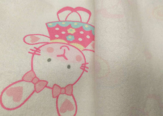Cartoon Animal Print Cotton Flannel Cloth 20*10 Single Sided Brush
