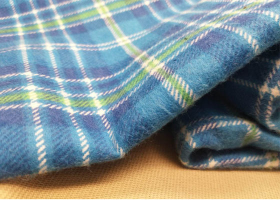 12*10 20*10 Grid Shapes Cotton Flannel Cloth For Children's Diapers