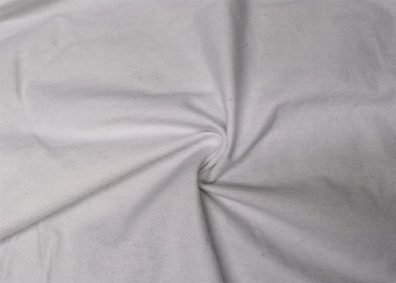 Double Side Brushed Cotton Bleached Flannel 150GSM For Factory And Hospital