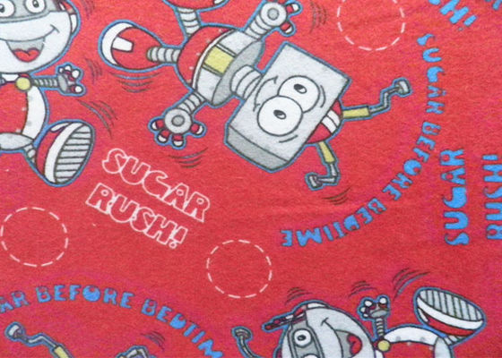 Yarn Dyed Soft Cotton Flannel Fabric Knitted For Children Underwear