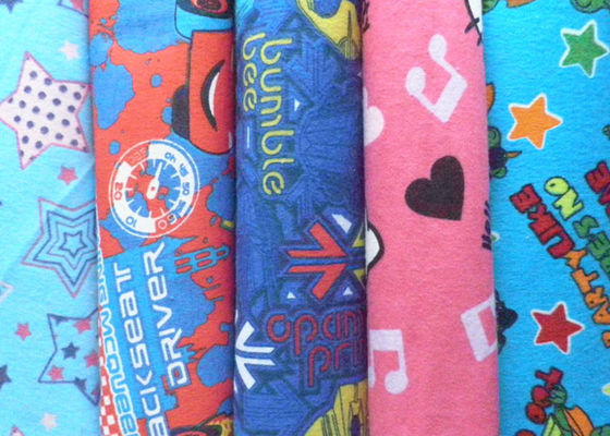 Yarn Dyed Soft Cotton Flannel Fabric Knitted For Children Underwear