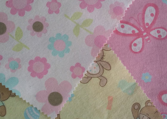 Multi Color Width 57/58'' Cotton Flannel Cloth 100% Cotton Fabric