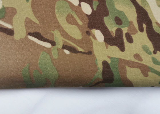 Military Training Small Squares Camouflage Fabric Waterproof And Flame Retardant
