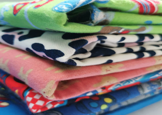 100% Cotton Printed Organic Cotton Flannel Fabric 150gsm for Home Textile