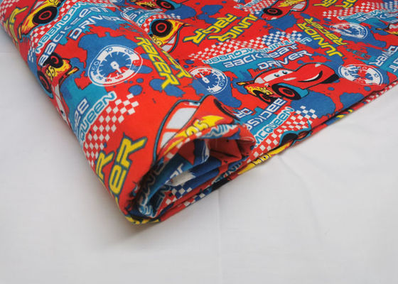 Printed Cotton Flannel Cloth 100% Cotton For Bedding soft handfeel