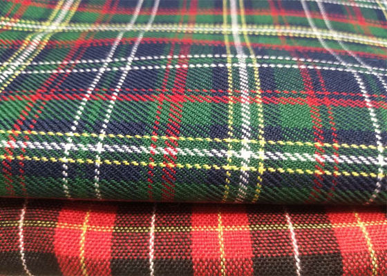 100gsm 100 Cotton Plaid Flannel Fabric Shirting Fabric