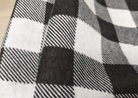 100gsm 100 Cotton Plaid Flannel Fabric Shirting Fabric