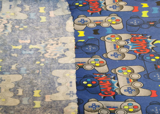 100gsm 100% cotton flannel fabric Colorful Cycle Printed