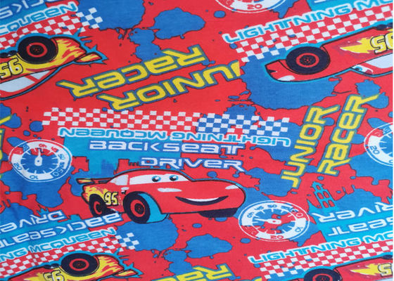 Soft And Healthy Printed 100% Cotton Flannel Fabric 43''/44'' Width