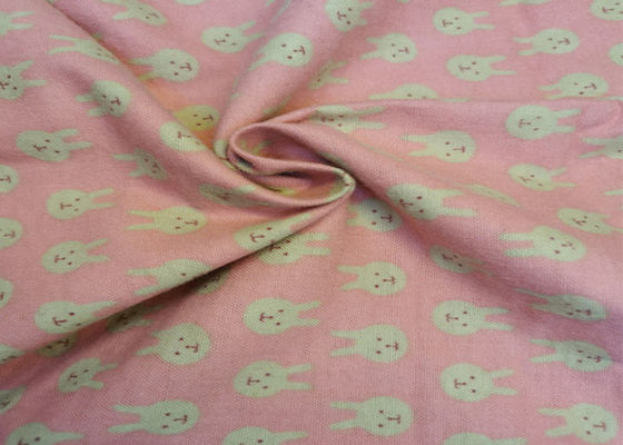 Soft And Healthy Printed 100% Cotton Flannel Fabric 43''/44'' Width