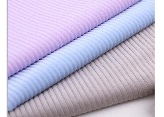 100% Cotton Printed Corduroy Fabric Combed Abrasion Resistant