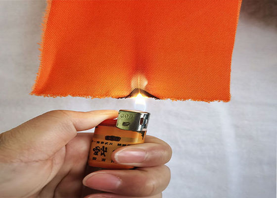 Woven 100% Cotton Twill Flame Retardant Fabric Anti Static For Uniform