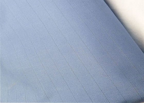 Woven 100% Cotton Twill Flame Retardant Fabric Anti Static For Uniform