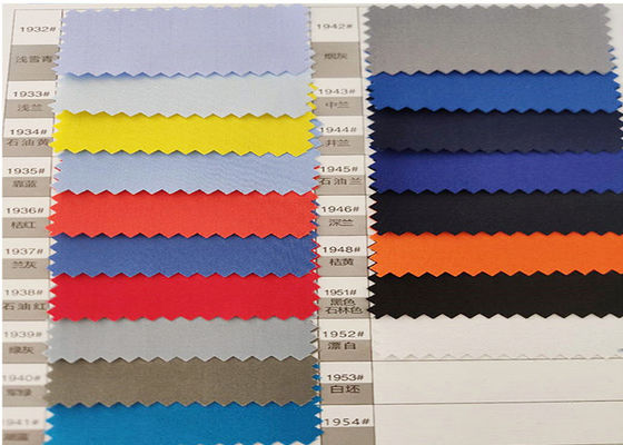 1cm Stripe Vertical Twill Anti Static Fabric 100% Polyester Medium Weight