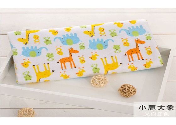 Cartoon Printing And Dyeing Cotton Flannel Cloth For Baby And Home Textile Bedding Sets
