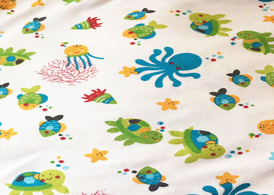 Cartoon Design 100 Cotton Flannel Fabric Home Textile Bedding Sets