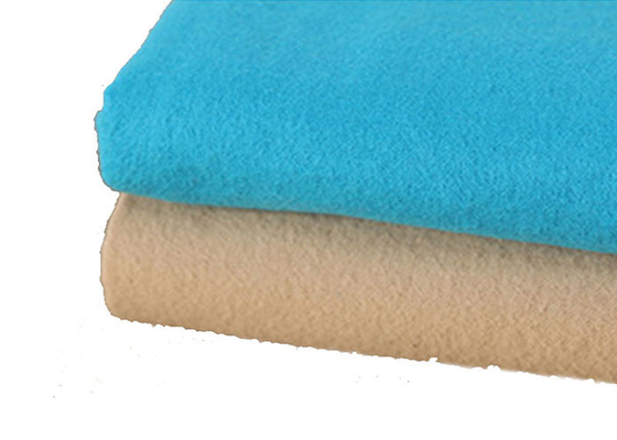 Cotton Fleece Flannel Fabric Bedding Single Sided Dyed Or Printed