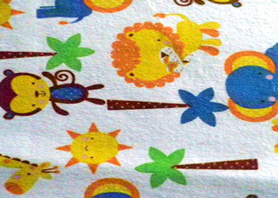 Whole Cotton 150gsm 40*42 Woven Flannel Fabric For Bedding Garment