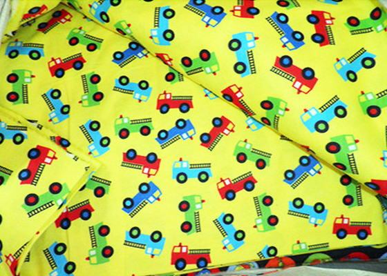 21*10 100 Cotton Flannel Fabric Baby Clothing Printed And Dyeing Pattern
