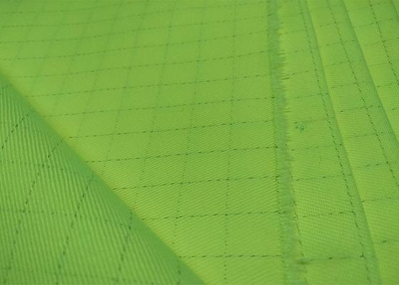 EN 20471 98% Cotton 2% Conductive Fiber FR Antistatic Fabric For Workwear