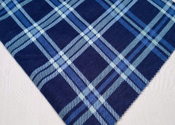 Textil Stock 160gsm Printed Cotton Flannel Fabric For Bedsheets