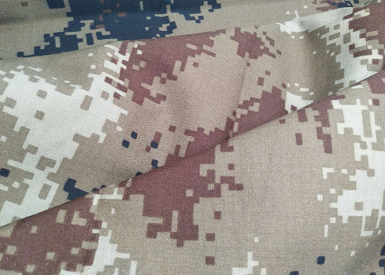 Woven Digital Army Camo Fabric Luggage Uniform Cloth Desert