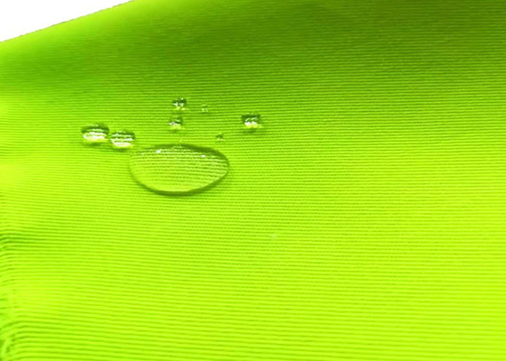 Woven T/C 80/20 Fluorescent Yellow Waterproof Fabric for Workwear