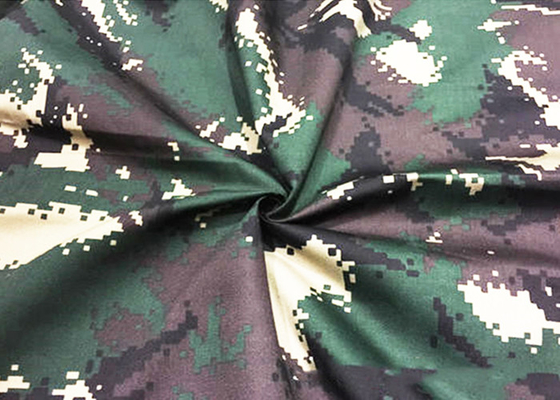 High Tear Strength Camo Cotton Fabric For Uniform