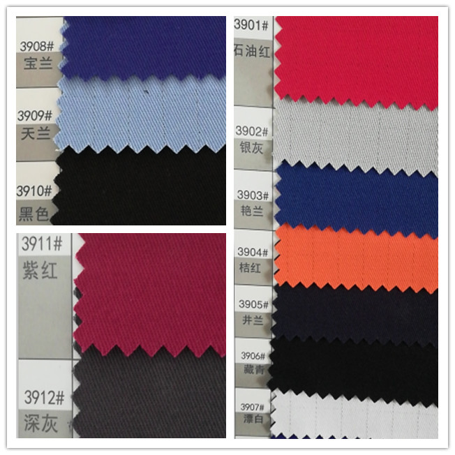 Special Uniform Material Anti Static Textiles 98 Cotton 2 Antistatic